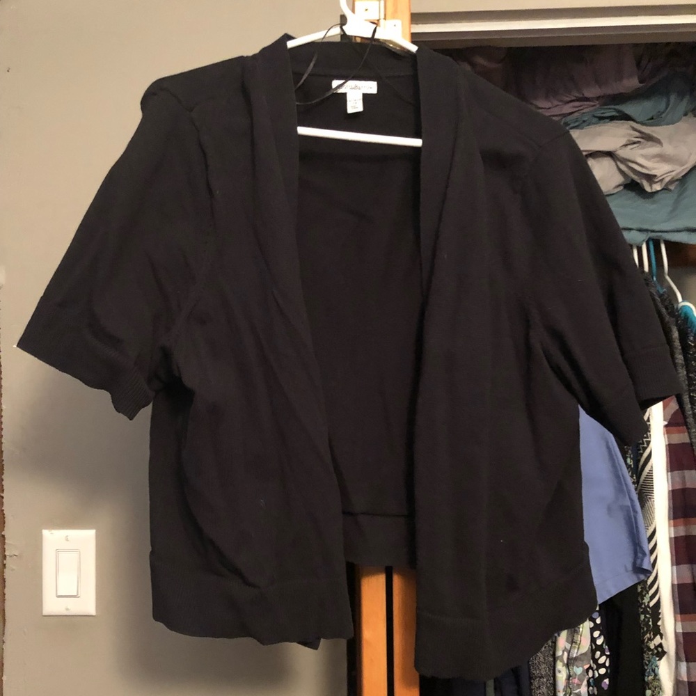 Black shrug